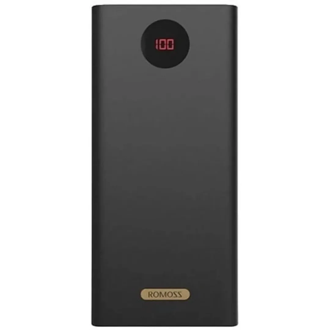 Універсальна мобільна батарея Romoss 60000mAh 22.5W Black (PEA57-112-2111H)