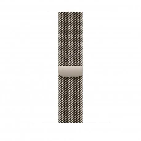 Сталевий ремінець Apple для Apple Watch 46mm Milanese Loop Natural - Size M/L (MXMQ3)