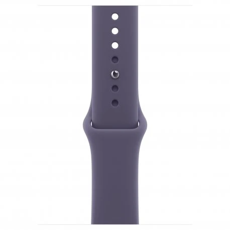 Apple Watch Series 11 46mm (GPS) Silver Aluminium Case with Purple Fog Sport Band - M/L (MEVA4)