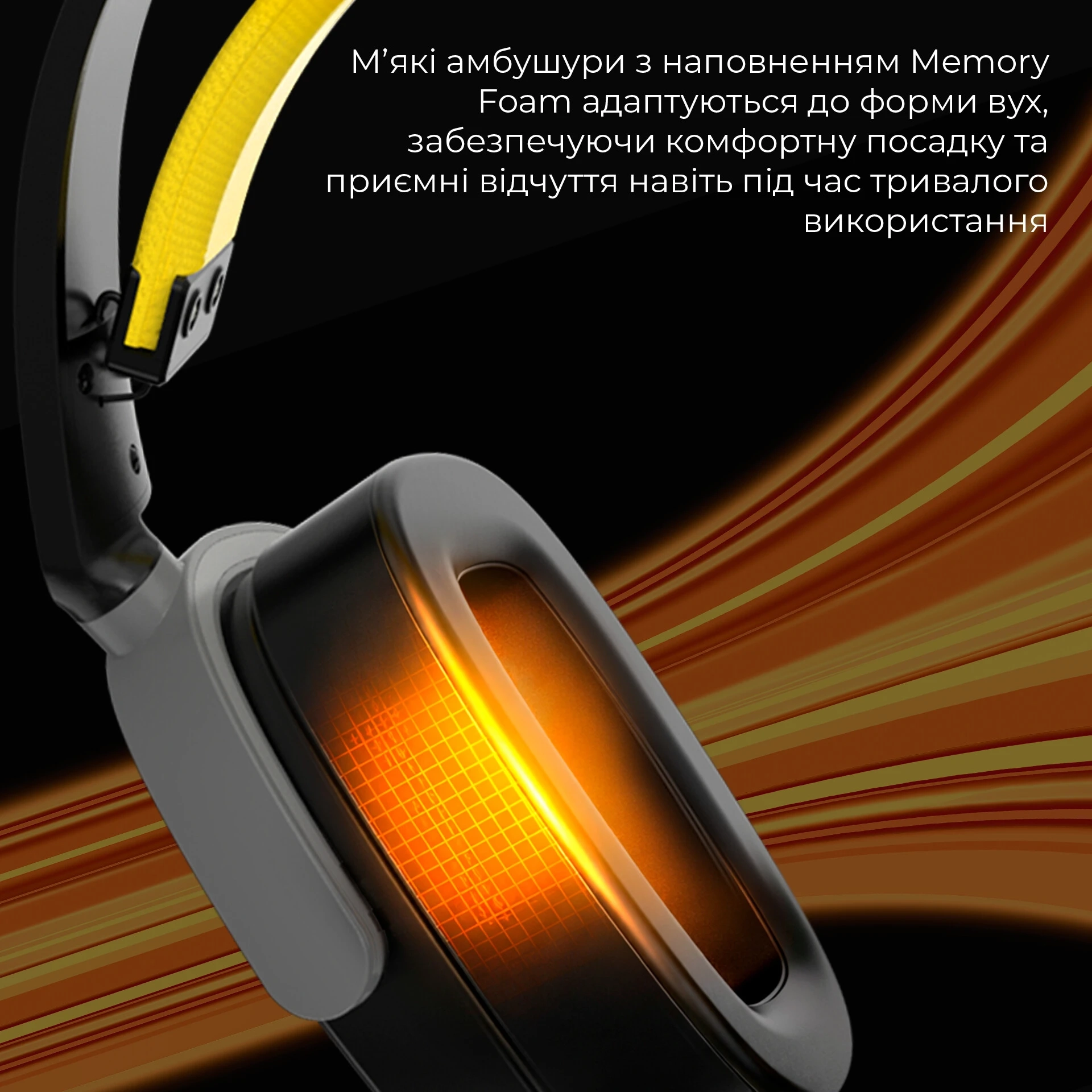 Bluetooth-гарнітура Ajazz AHM09 MAX 3-Mode Black (AHM09-MAX-BGY)