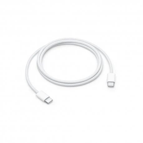 Кабель Apple USB-C Woven Charge Cable 60W (1m) White (MQKJ3)