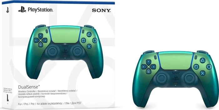 Бездротовий контролер DualSense (PS5) DualSense (PS5) Насичений синьо-зелений