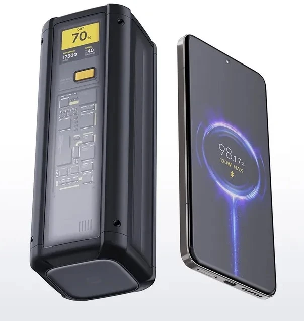 Повербанк Xiaomi 25000mAh 212W HyperCharge (BHR9970GL)GL чорний