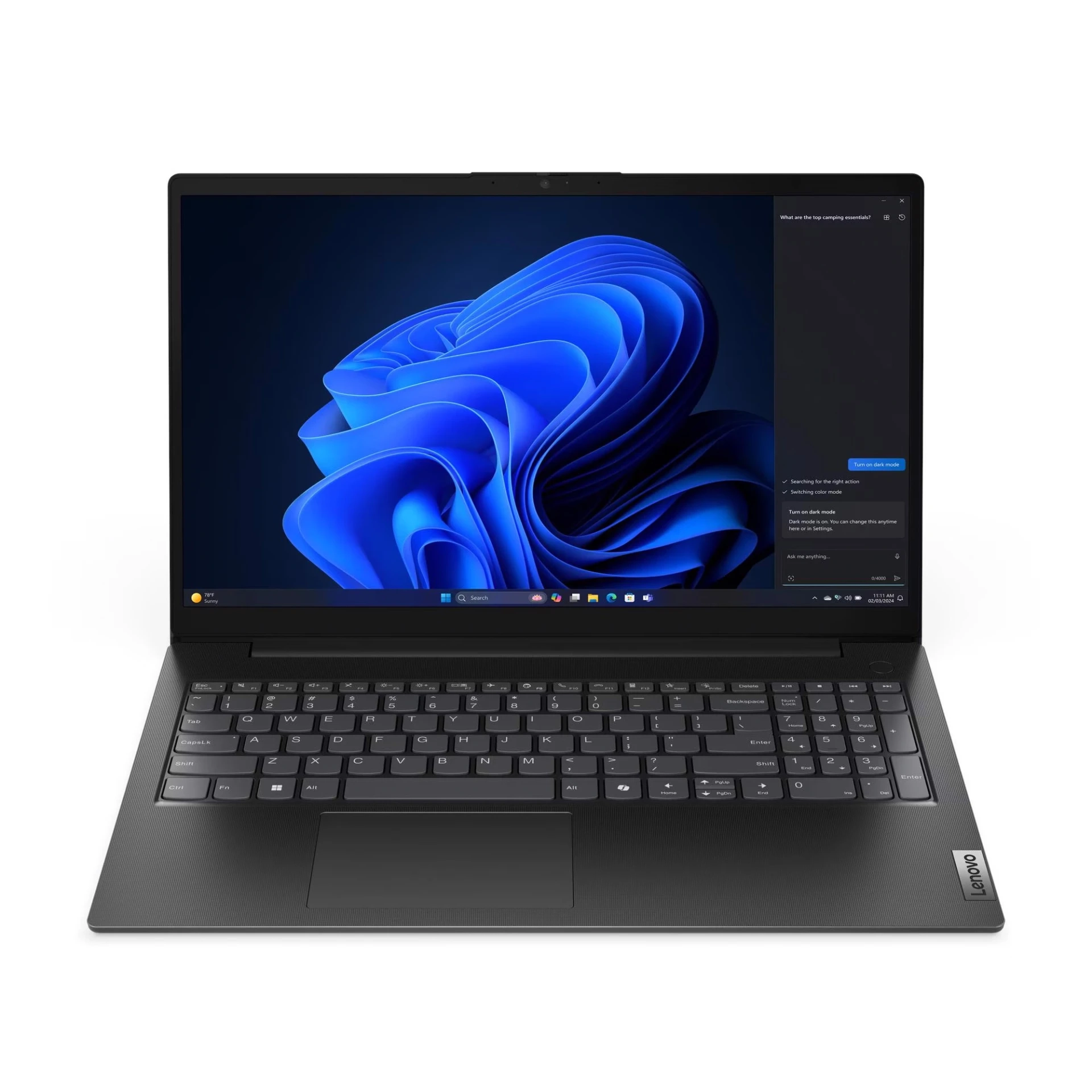 Ноутбук Lenovo V15 G5 IRL (83GW00BVRA) Business Black