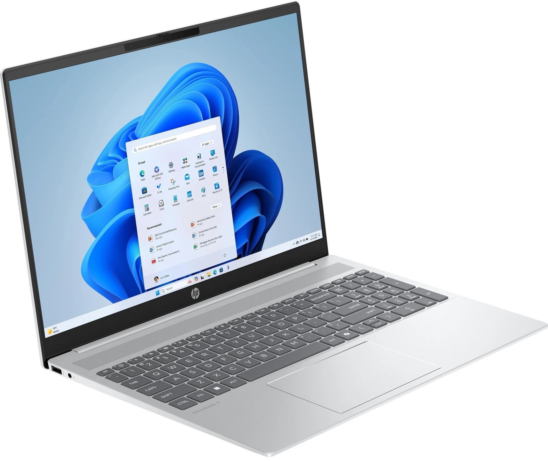 Ноутбук HP OmniBook 5 16-af1034ua (D41WREA) Silver
