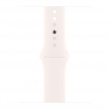 Apple Watch Series 11 42mm (GPS) Rose Gold Aluminium Case with Light Blush Sport Band - S/M (MEU04)