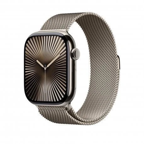 Сталевий ремінець Apple для Apple Watch 46mm Milanese Loop Natural - Size M/L (MXMQ3)