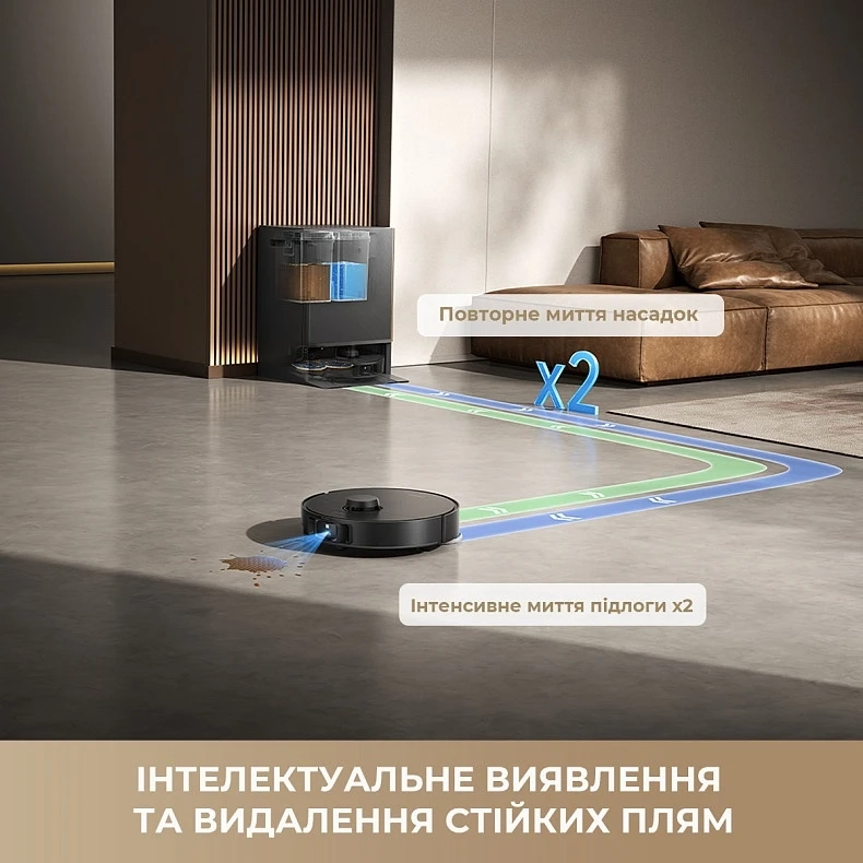 Робот-пилосос Dreame Bot Matrix 10 Pro Black (RLM61HE-Bl)