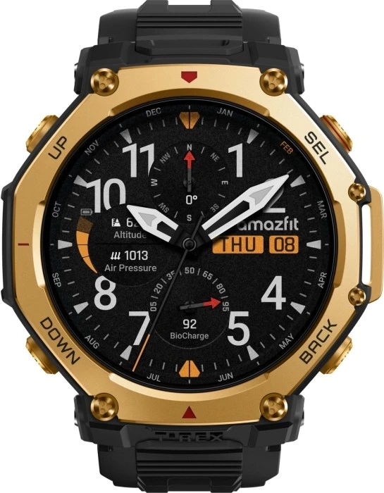 Смарт-годинник Amazfit T-Rex 3 Pro 48mm W2444OV5N Black Gold