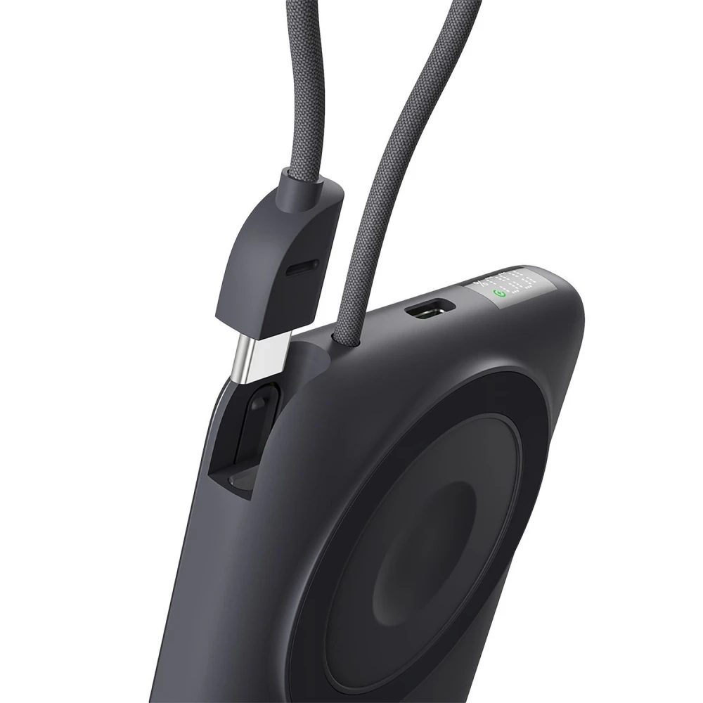 Універсальна мобільна батарея Proove Moon Rock 2 in 1 22.5W 10000mAh Gray (PBR122012105)