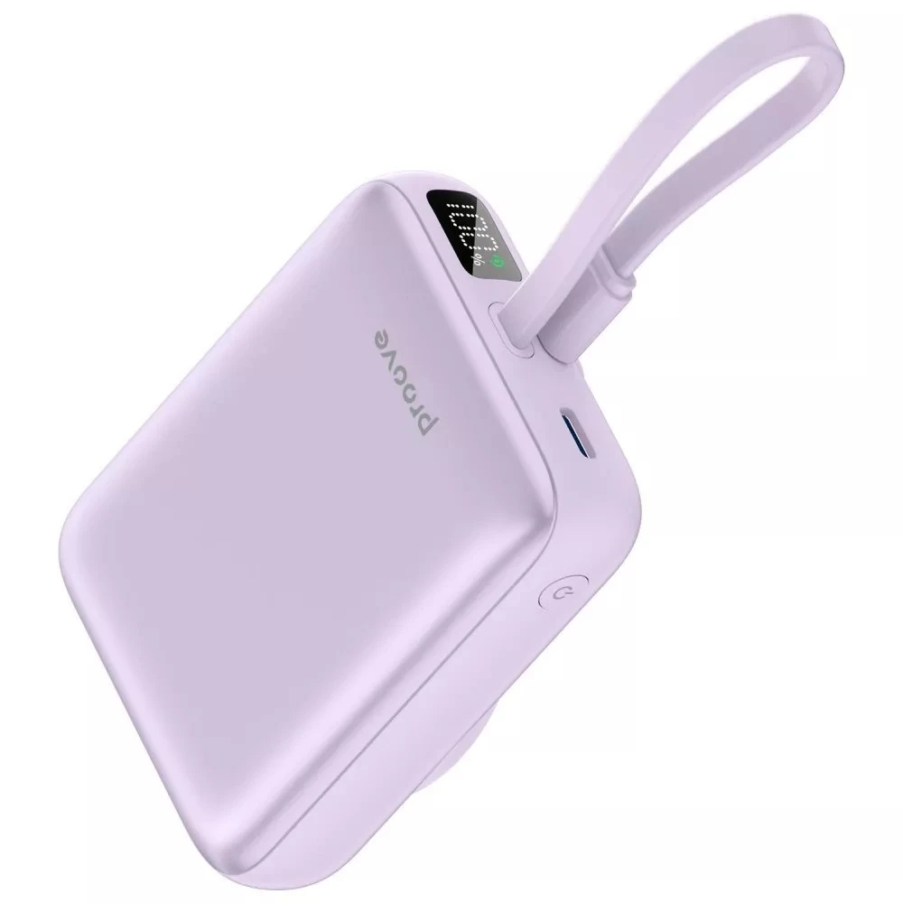 Універсальна мобільна батарея Proove Neutron 22.5W 10000mAh Purple (PBNE22022209)