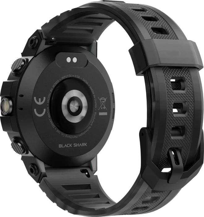 Годинник Black Shark GS3 Sport BS-W2402 Lava Black (Лавово-Чорний)