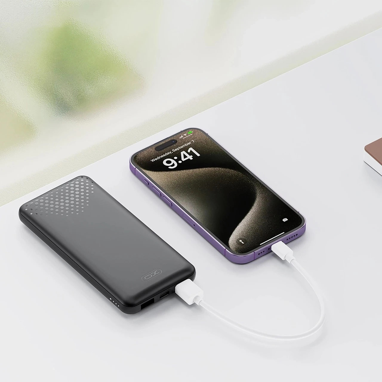 Універсальна мобільна батарея XO PB312 10000mAh 10W Black