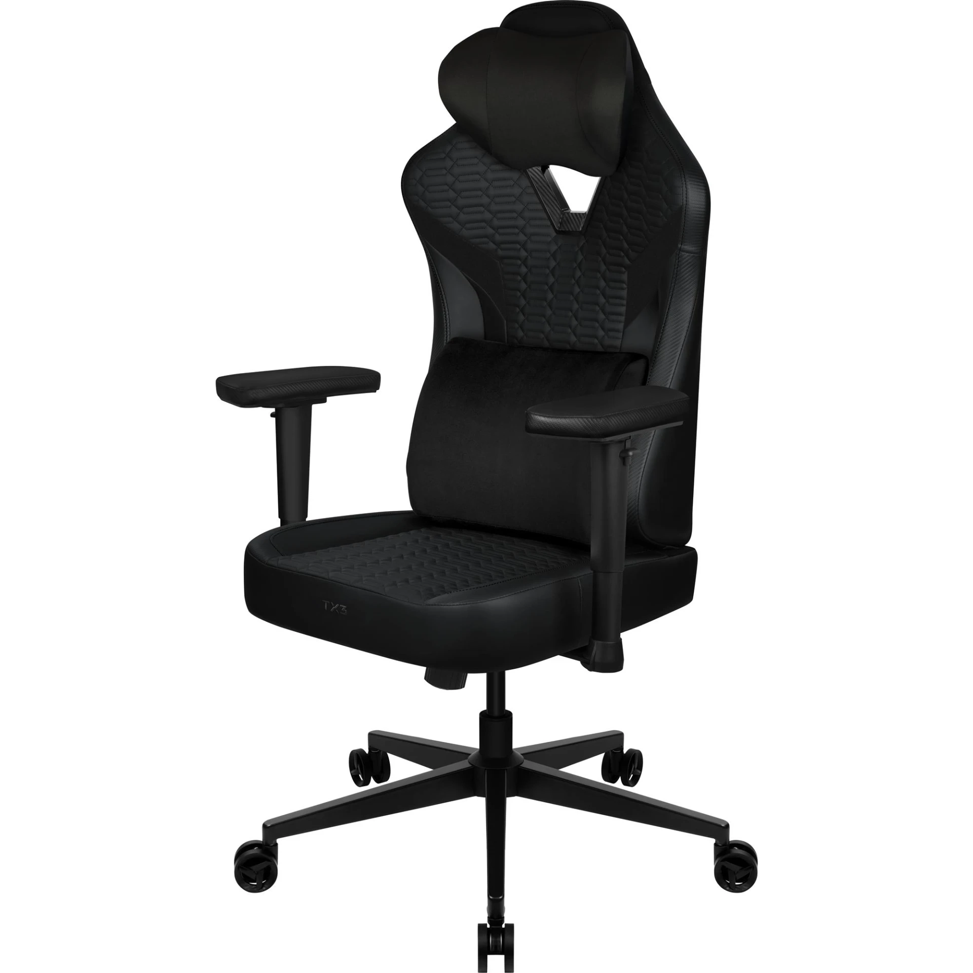 Крісло для геймерів TX3 Eaze V2 Racer Black (TEGC-2064101.11)