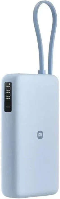 Повербанк Xiaomi 20000mAh 67W (Integrated Cable) (BHR08O8GL) синій