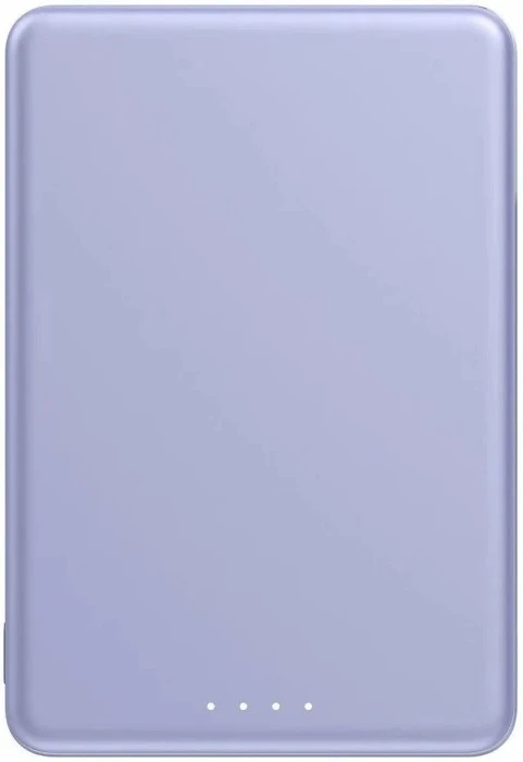 Повербанк Xiaomi Super Slim Magnetic&Wireless 5000mAh 15W(BHR08PNGL) фіолетовий