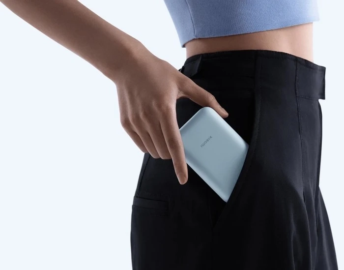 Зовн_АКБ Xiaomi 10000mAh 22.5W (Integrated Cable) (BHR9073GL)голуб