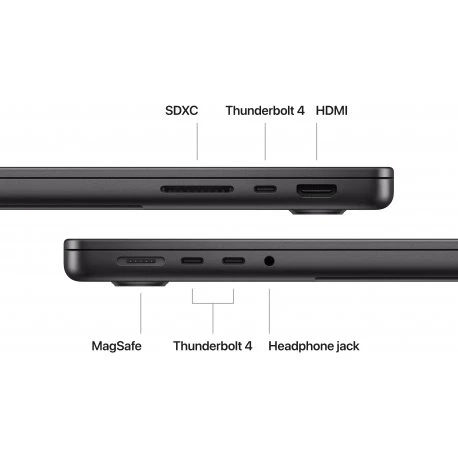 Б/в MacBook Pro 14" 2023 M3Max/128GB/8TB Space Black (Z1AU002AL)