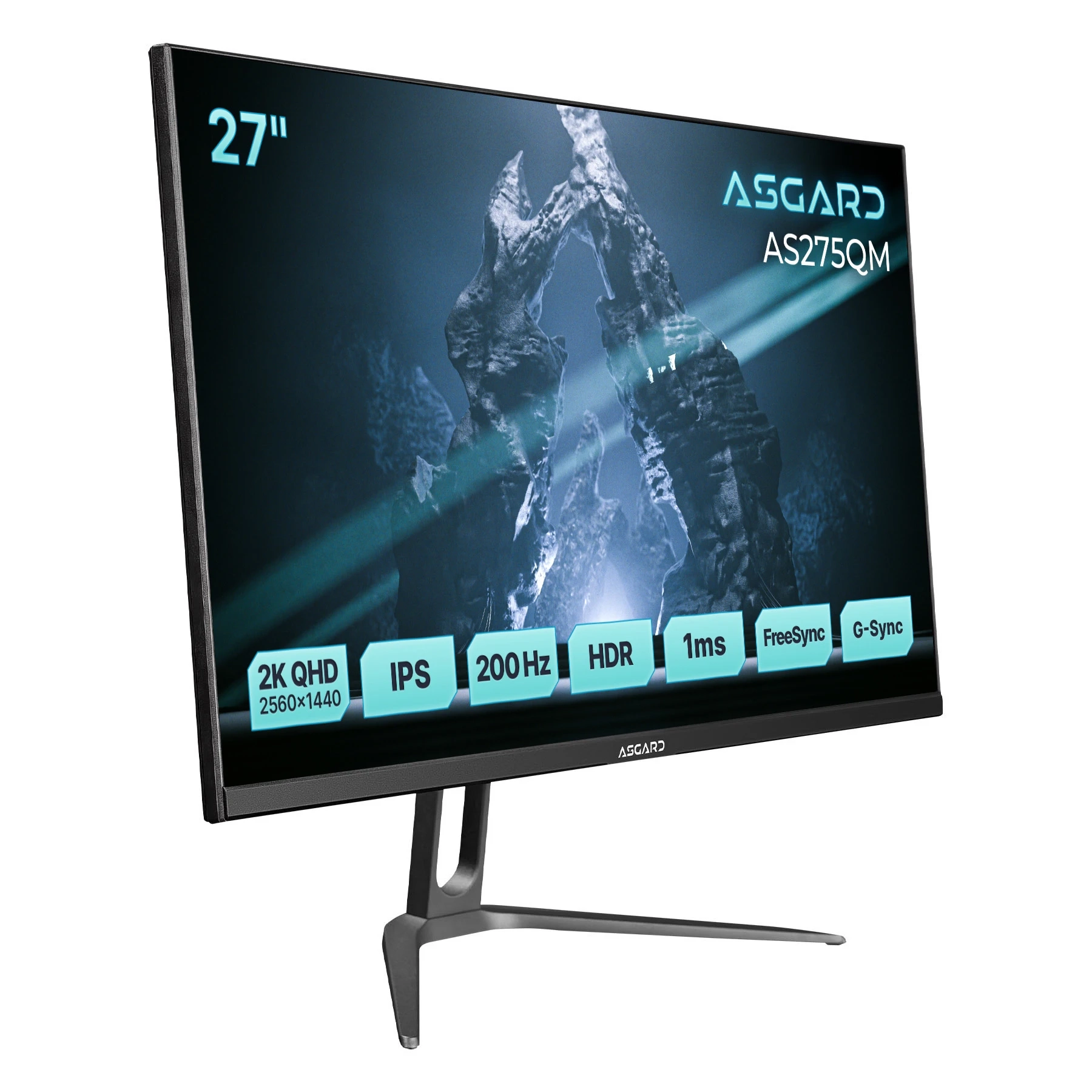 Монітор ASGARD Gaming 27" AS275QM IPS Black 200Hz