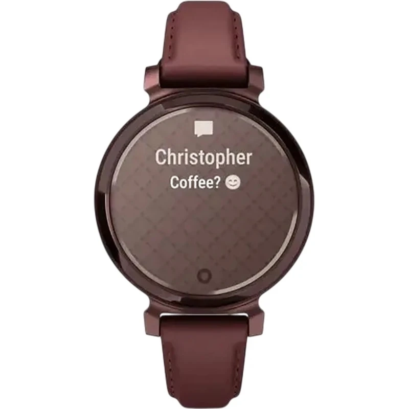 Смарт-годинник Garmin Lily 2 Classic Dark Bronze with Mulberry Leather Band (010-02839-03)