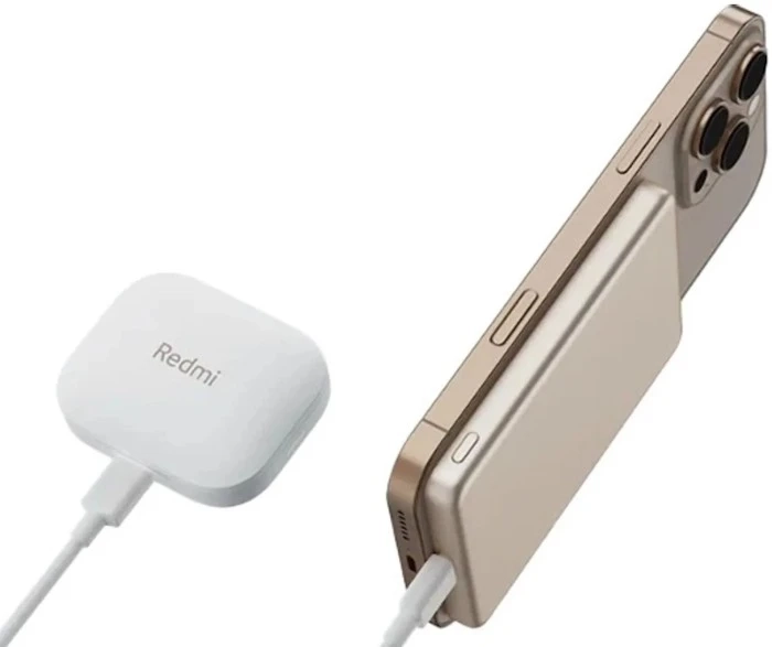 Повербанк Xiaomi Super Slim Magnetic&Wireless 5000mAh 15W (BHR08PLGL) золотий