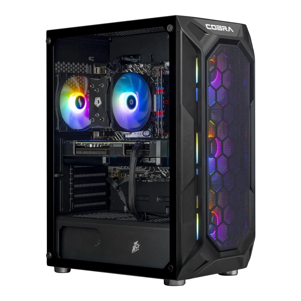 Ігровий комп`ютер COBRA Go RX 9060 XT / Ryzen 5 5600 / RAM 32GB / SSD 500GB (R5G23582)