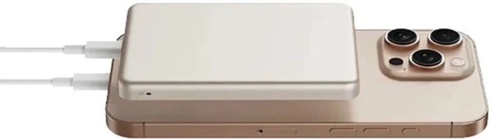 Повербанк Xiaomi Super Slim Magnetic&Wireless 5000mAh 15W (BHR08PLGL) золотий