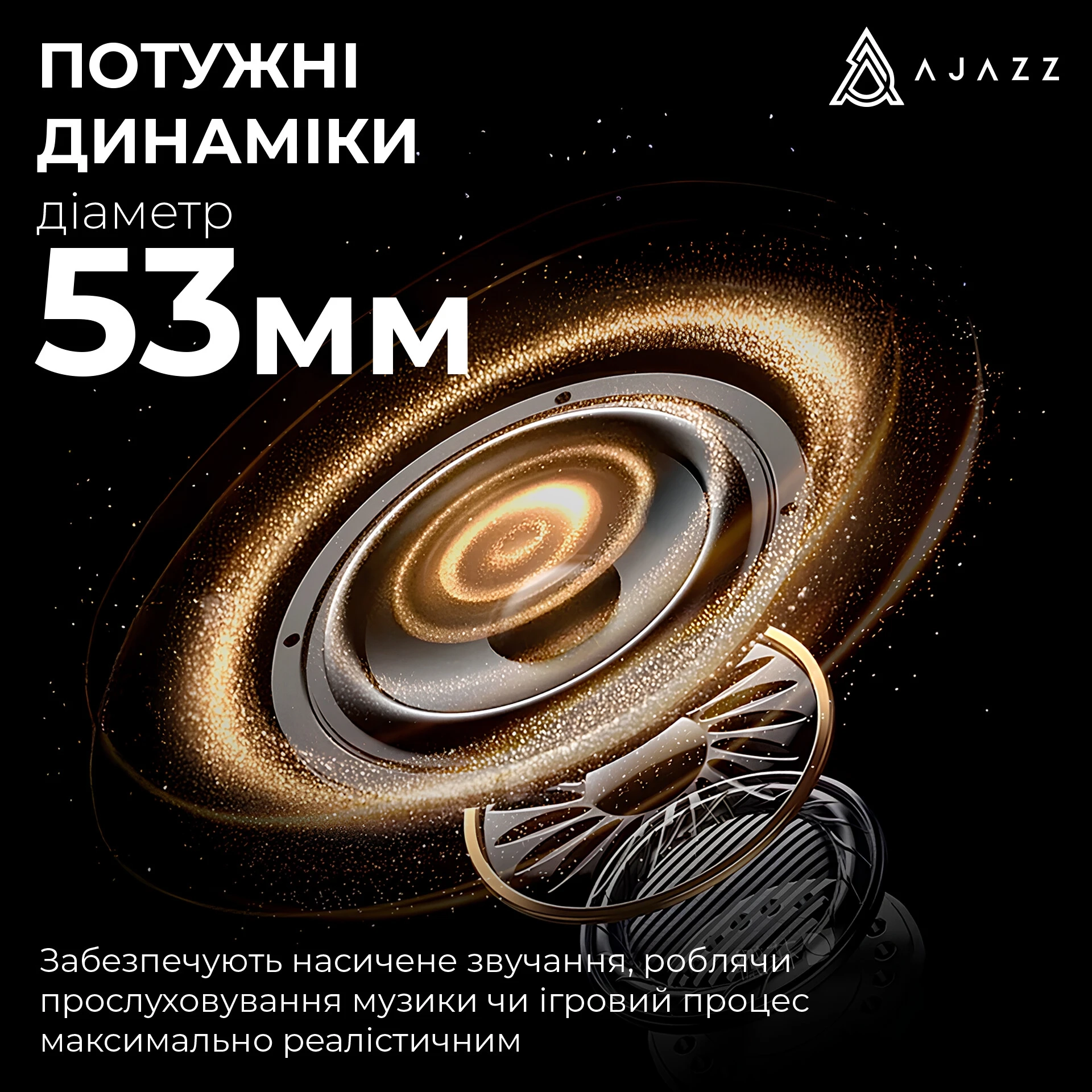 Bluetooth-гарнітура Ajazz AHM08 MAX 3-Mode White (AHM08-MAX-PWB)