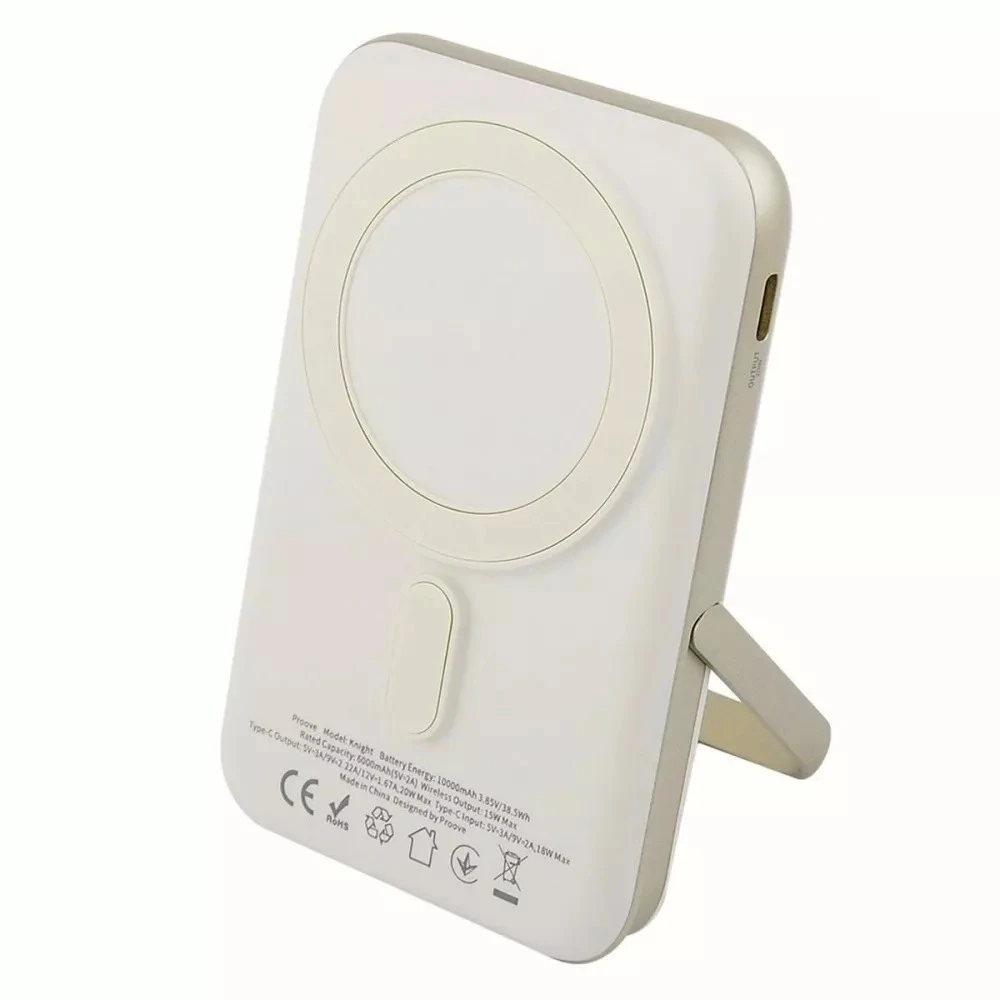 Універсальна мобільна батарея Proove Knight 20W 10000mAh Beige (PBGI20012214)
