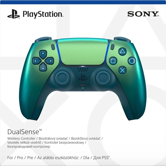 Бездротовий контролер DualSense (PS5) DualSense (PS5) Насичений синьо-зелений