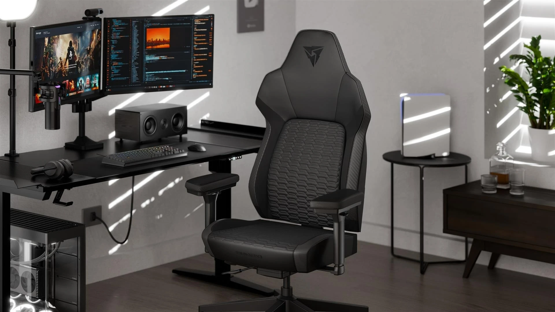 Крісло для геймерів TX3 Core Smart Racer Black (TEGC-2069101.11)