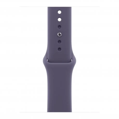Apple Watch Series 11 42mm (GPS) Silver Aluminium Case with Purple Fog Sport Band - S/M (MEU64)