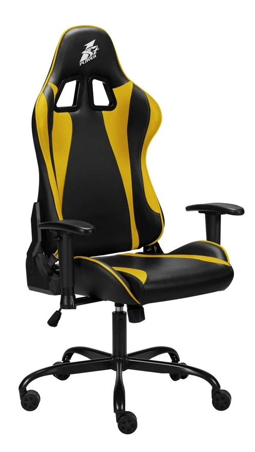 Крісло для геймерів 1stPlayer S01 Black/Yellow