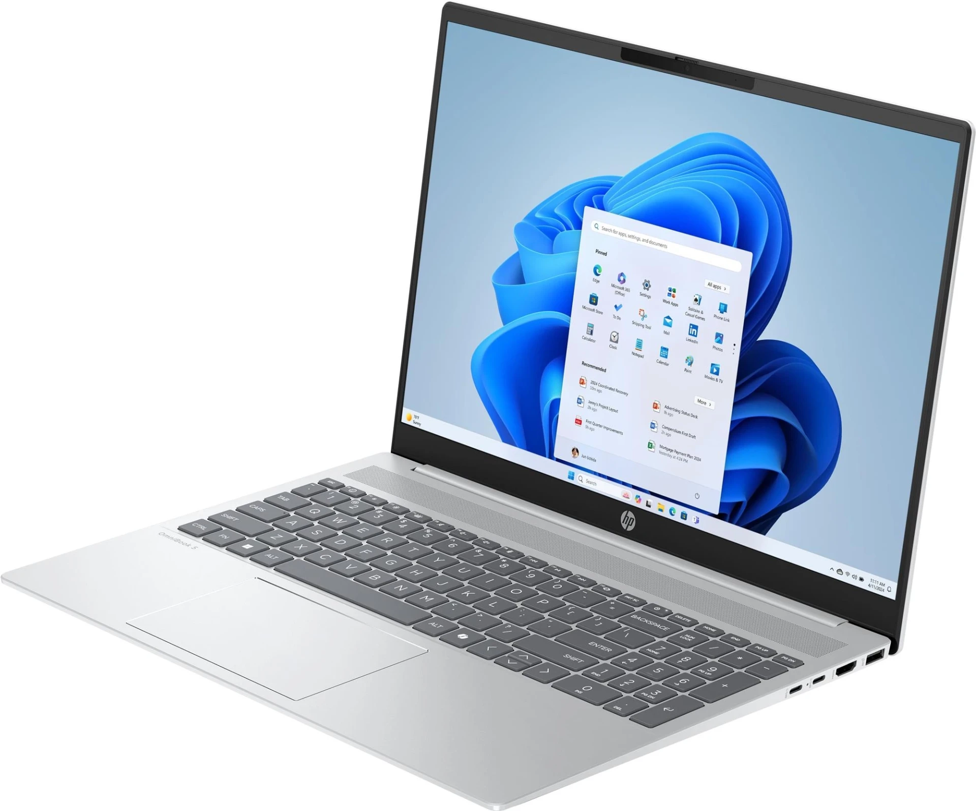 Ноутбук HP OmniBook 5 16-af1034ua (D41WREA) Silver