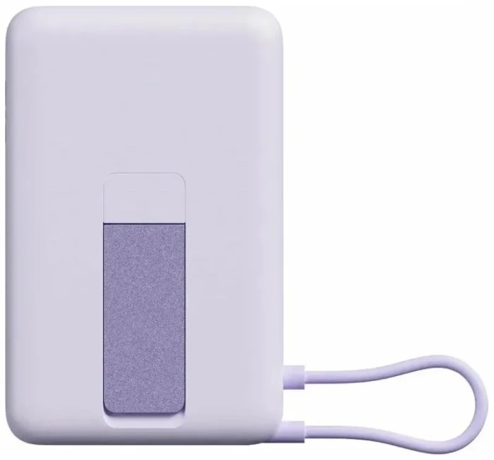 Повербанк Xiaomi Magnetic 10000mAh з Built-in Stand (BHR08PAGL) фіолетовий