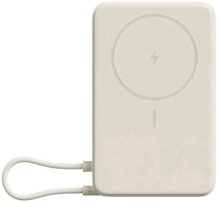 Повербанк Xiaomi Magnetic 10000mAh with Built-in Stand (BHR08PBGL) бежевий
