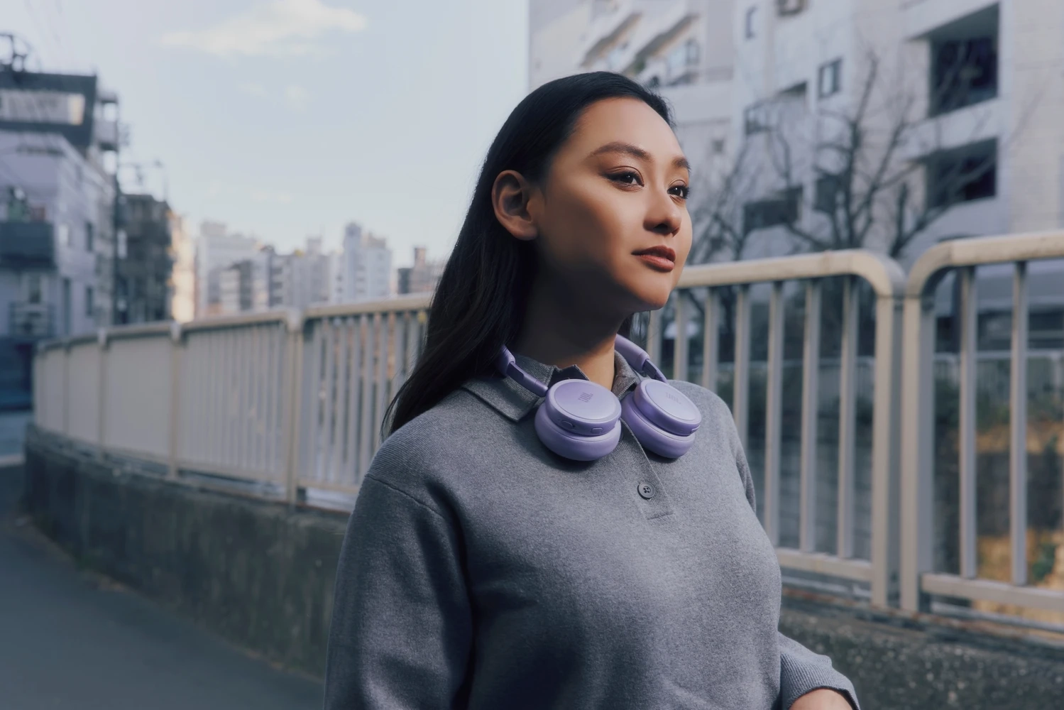 Bluetooth-гарнітура JBL Live 680NC Purple (JBLLIVE680NCPUR)