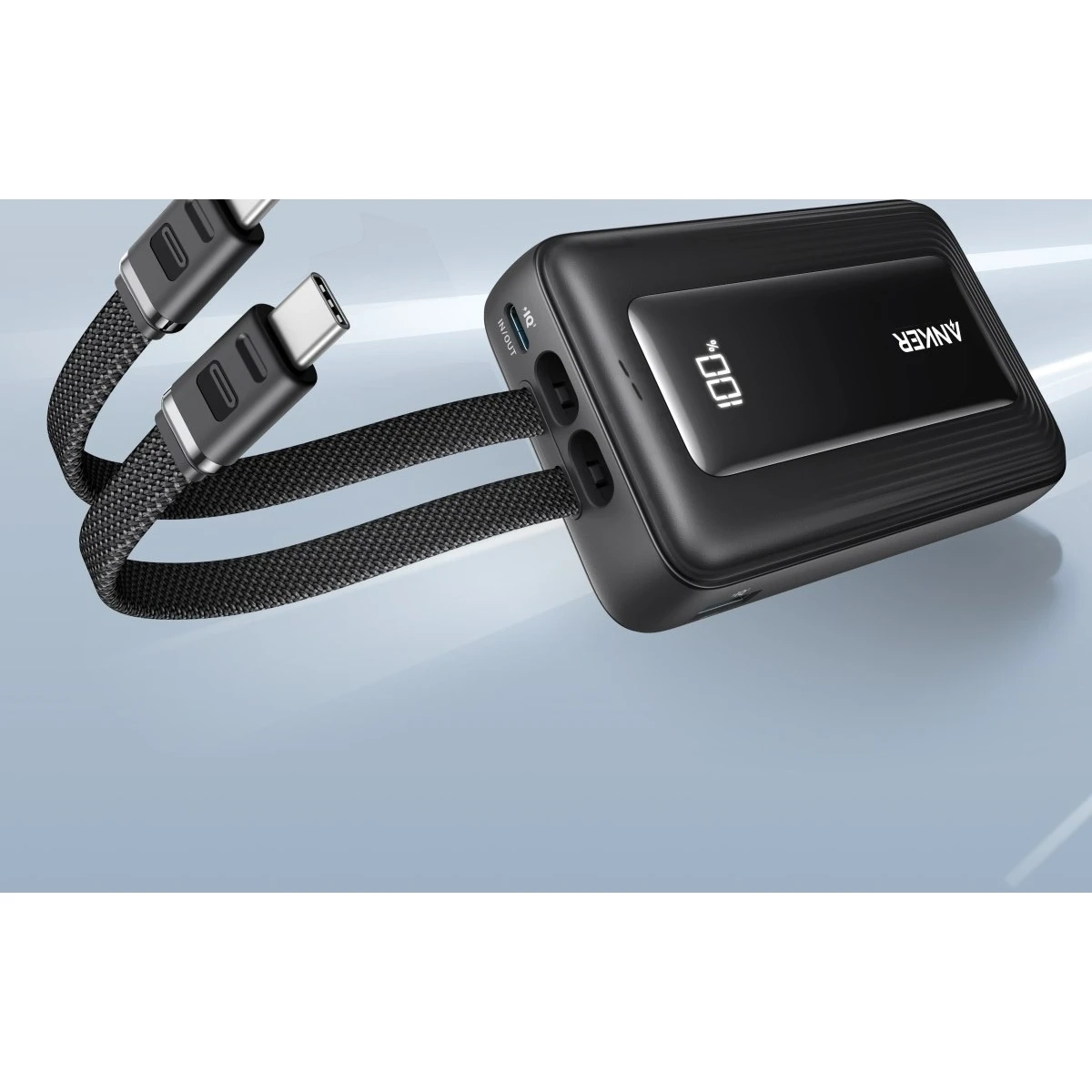 Універсальна мобільна батарея Anker Zolo 20000mAh 45W Black (A110MH12)