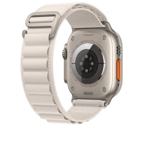 Ремінець Alpine Loop Band для Apple Watch 49mm Starlight - Large (MQE73)