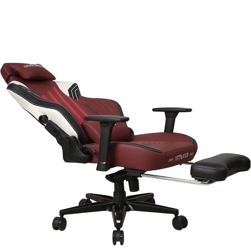 Крісло для геймерів 1stPlayer Duke Black White Red