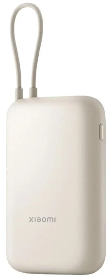 Зовн_АКБ Xiaomi 10000mAh 22.5W (Integrated Cable) (BHR9072GL)беж