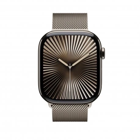 Сталевий ремінець Apple для Apple Watch 46mm Milanese Loop Natural - Size M/L (MXMQ3)