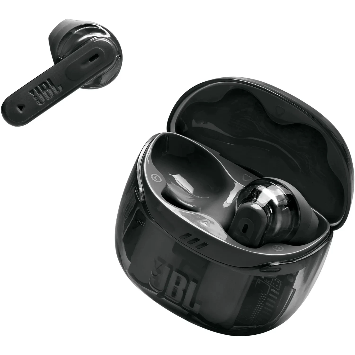 Bluetooth-гарнітура JBL Tune Flex 2 Ghost Black (JBLTFLEX2GBLK)