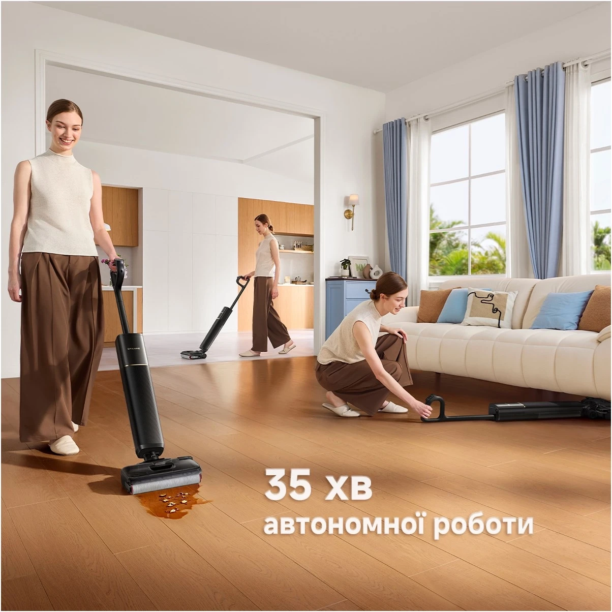 Акумуляторний миючий пилосос Dreame G12 PRO Flex (HHR10D)