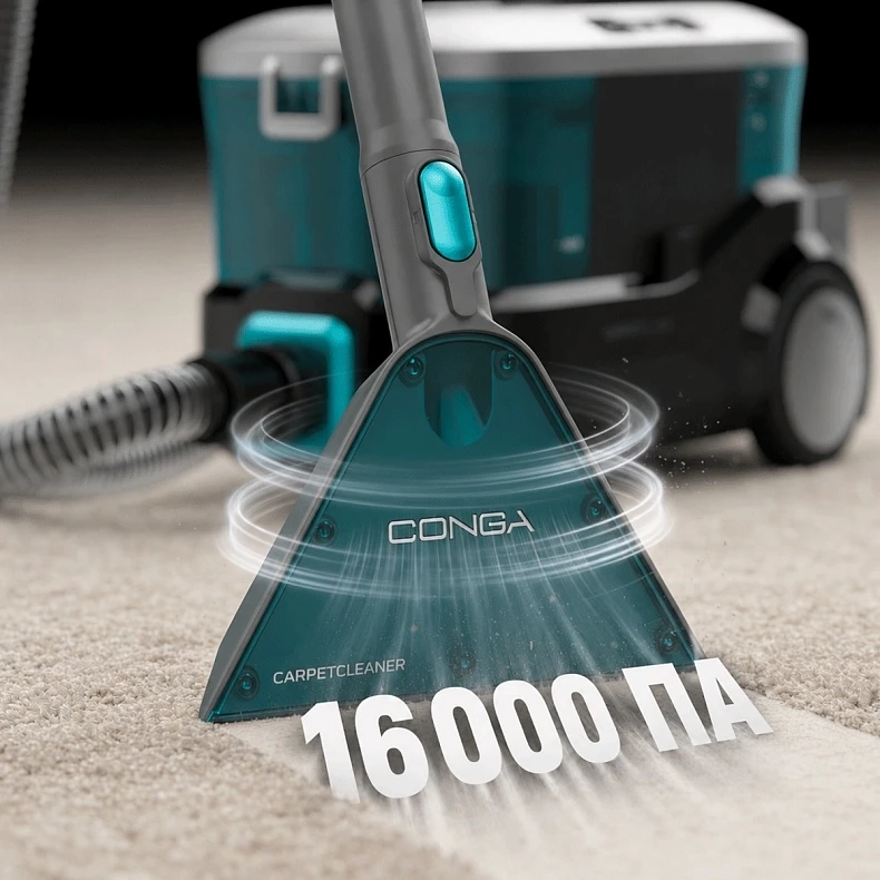 Миючий пилосос Cecotec Conga CarpetClean 10000 EasyHome (ССТС-08573)