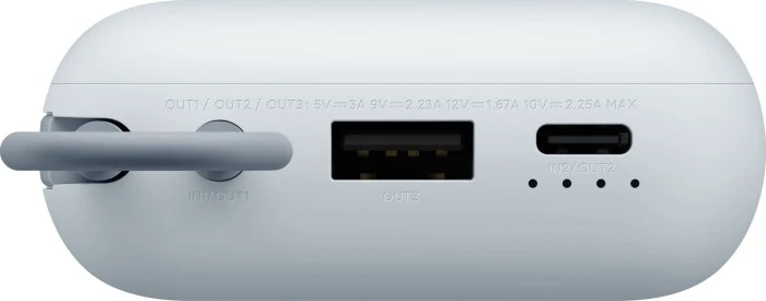 Зовн_АКБ Xiaomi 10000mAh 22.5W (Integrated Cable) (BHR9073GL)голуб