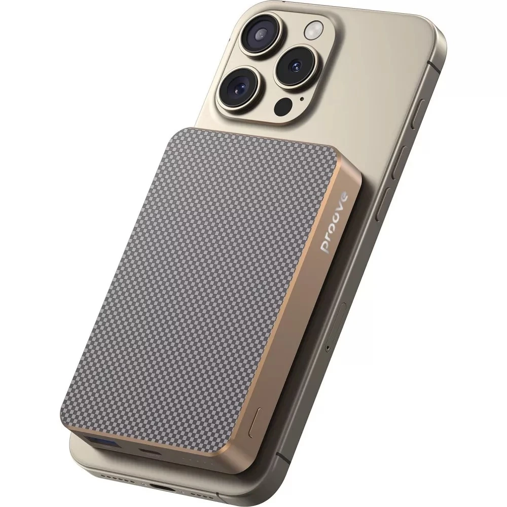 Універсальна мобільна батарея Proove Carbon Slim 22.5W 10000mAh Sunflare (PBCS22110050)