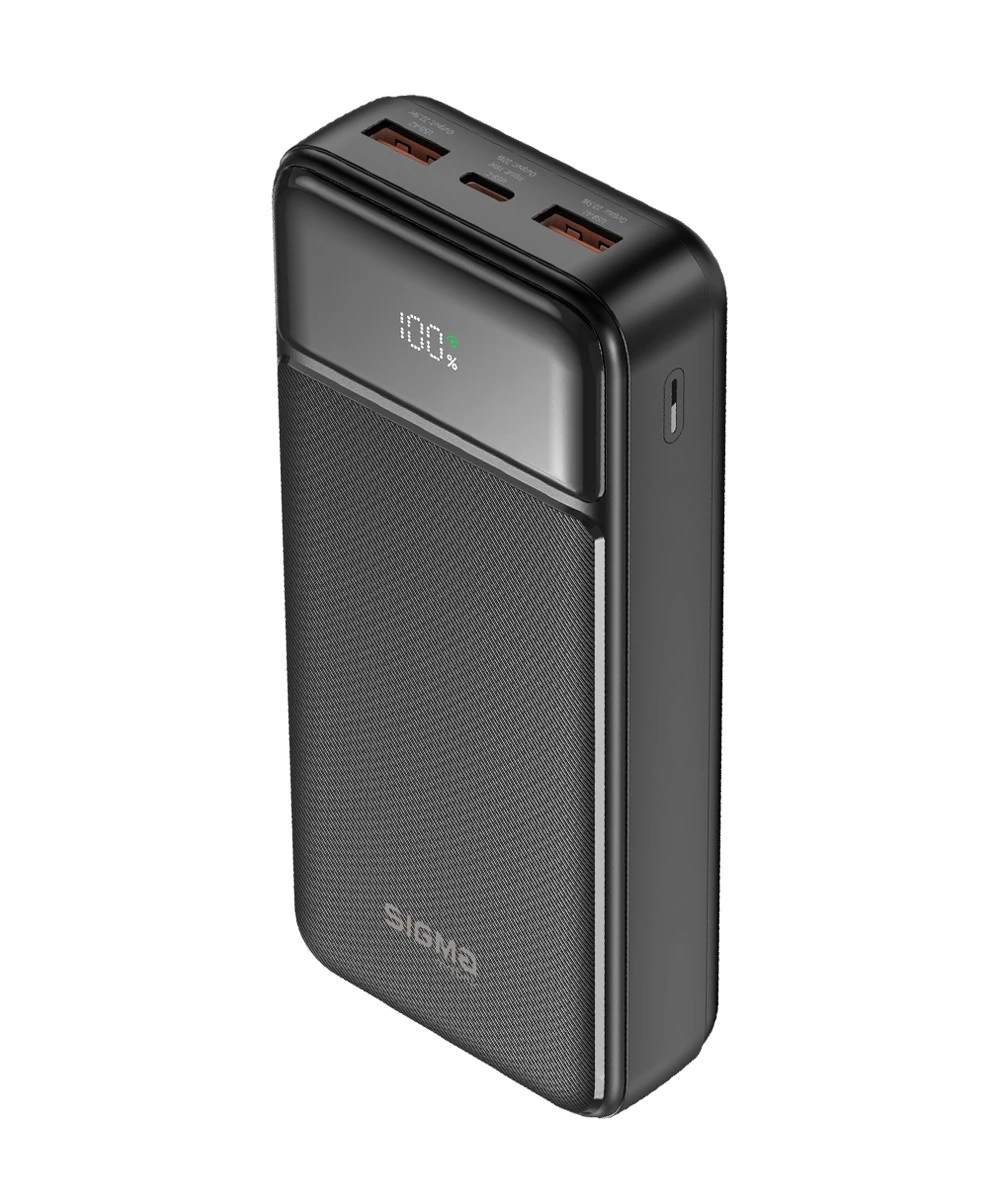 Універсальна мобільна батарея Sigma mobile X-Power SI20A4QL 20000mAh Black (4827798799710)
