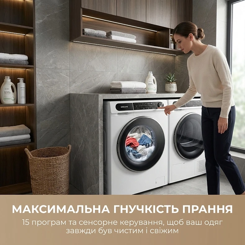 Пральна машина Dreame S6 (DWF06S30CA)