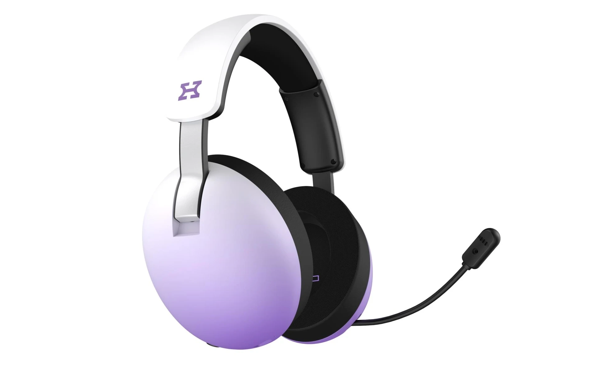 Bluetooth-гарнiтура Hator Hellyberry HH30 Pro Wireless White/Violet (HH30_PRO_wireless_WV)